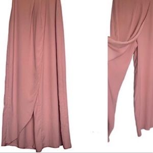 Missguided • Wrap Over Wide-Leg Trousers